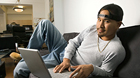 Man with laptop computer Man with laptop computer
