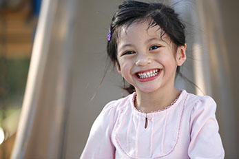 smiling girl