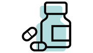 Icon of pill bottle